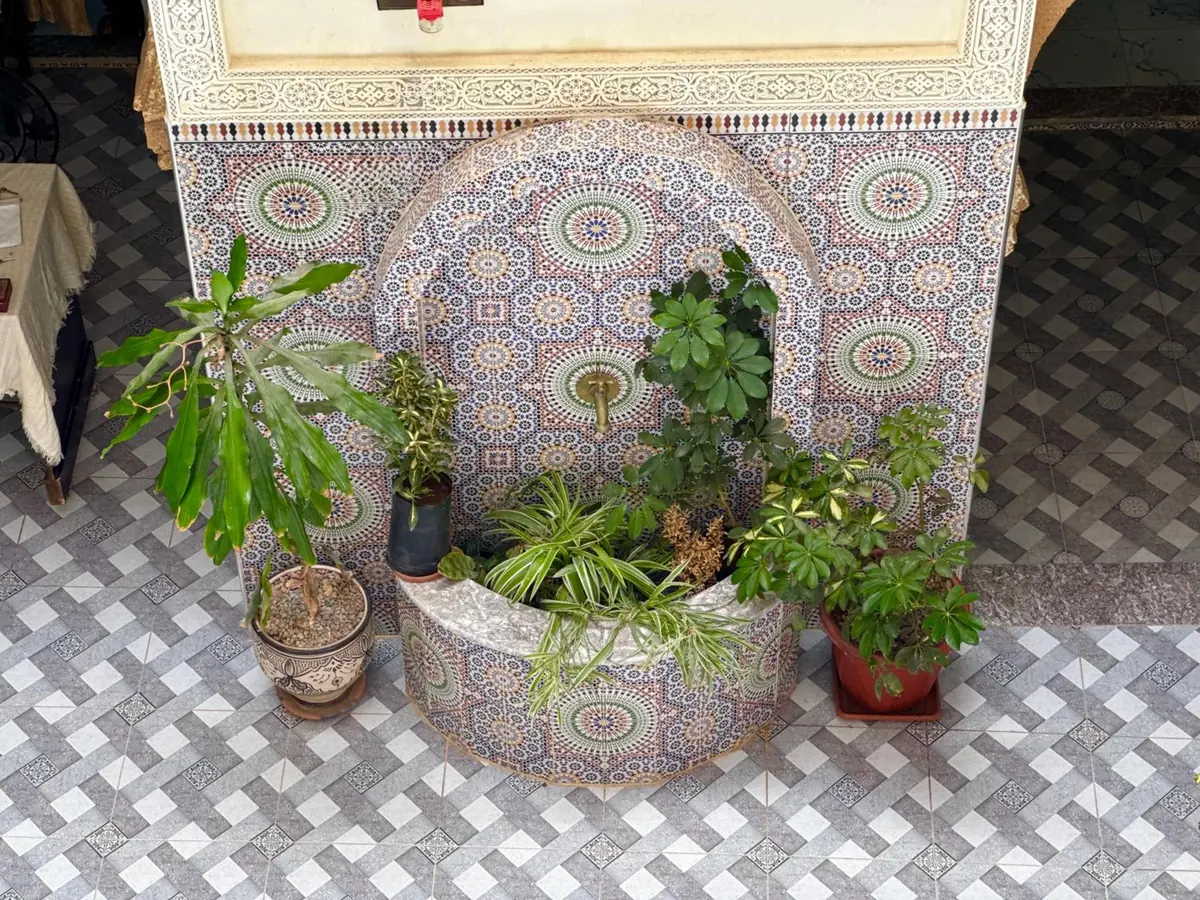 La fontaine du patio